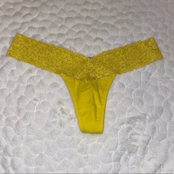 Panty Lace Trim V-String Very Sexy Thong - Picture 2 of 5